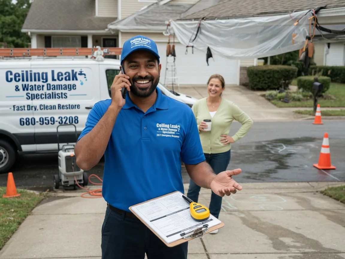Ceiling Leak Cleanup Centralia, WA FAQs
